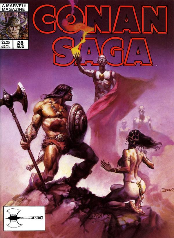 Conan Saga #28 cover