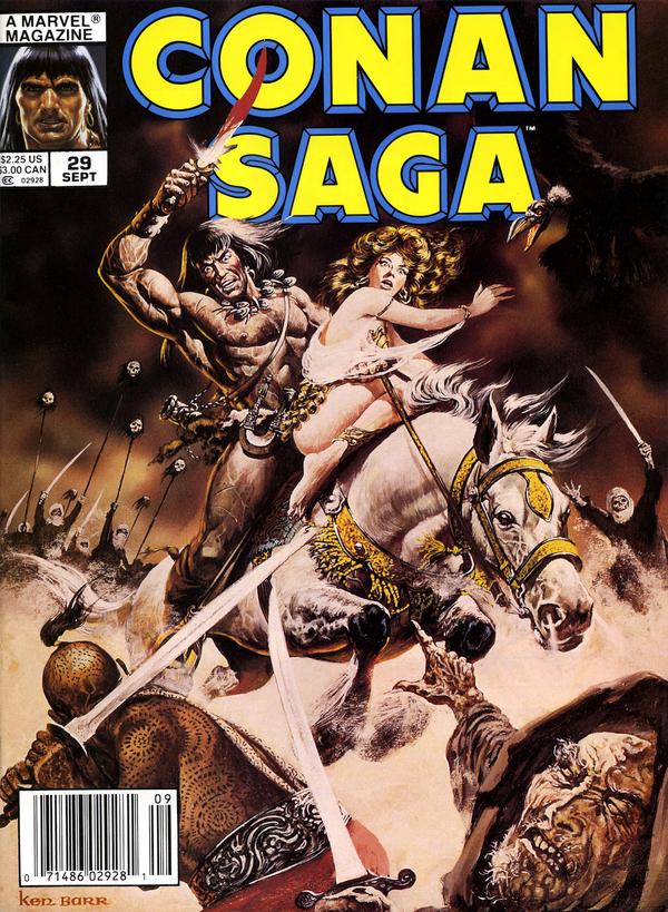 Conan Saga #29 cover