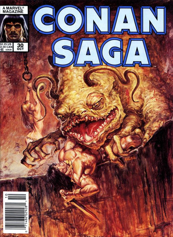Conan Saga #30 cover