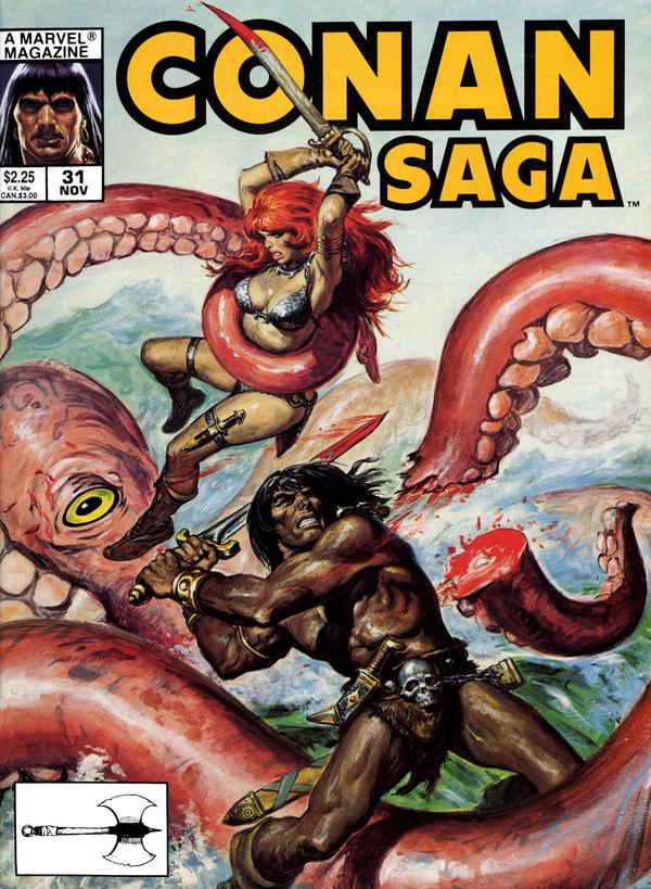 Conan Saga #31 cover