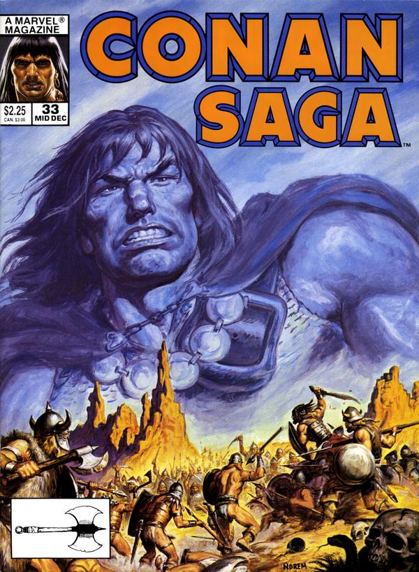 Conan Saga #33 cover