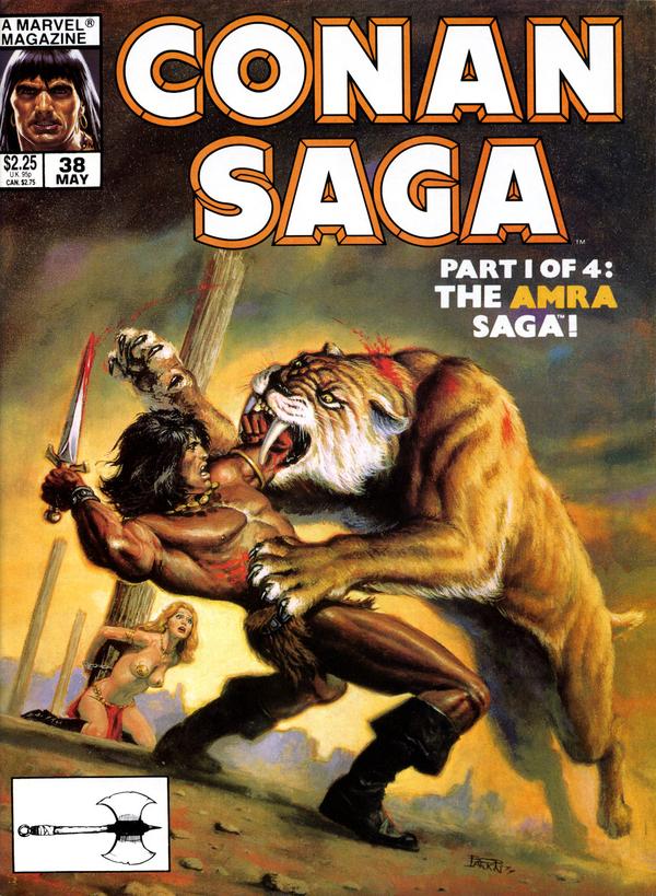 Conan Saga #38 cover