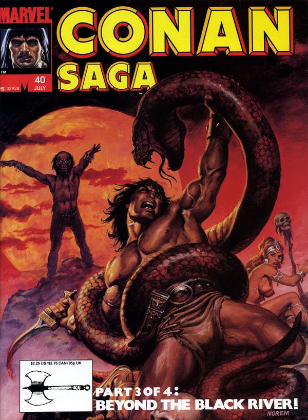Conan Saga #40 cover