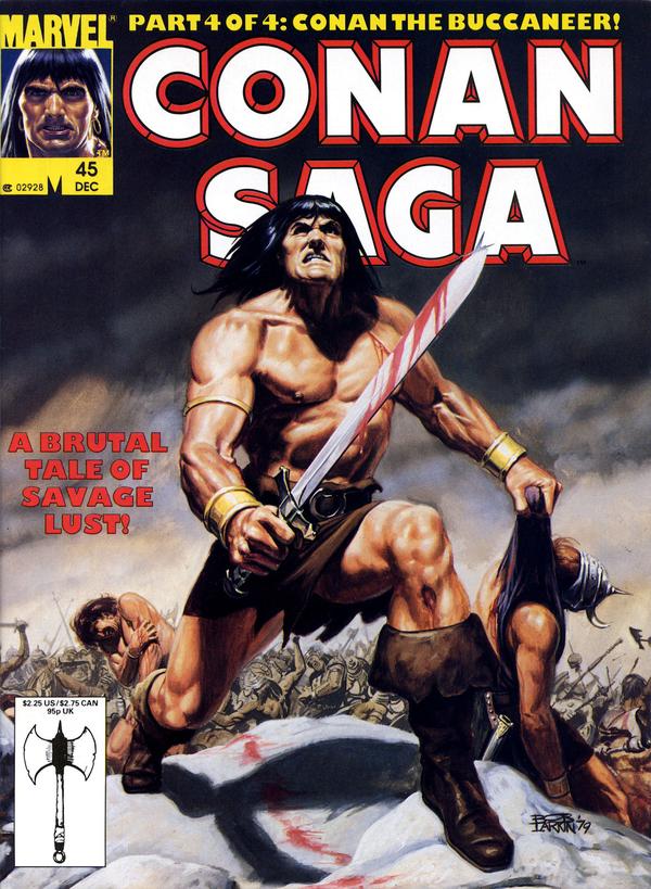 Conan Saga #45 cover