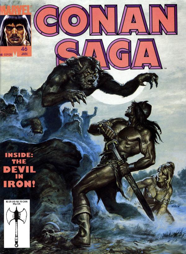 Conan Saga #46 cover