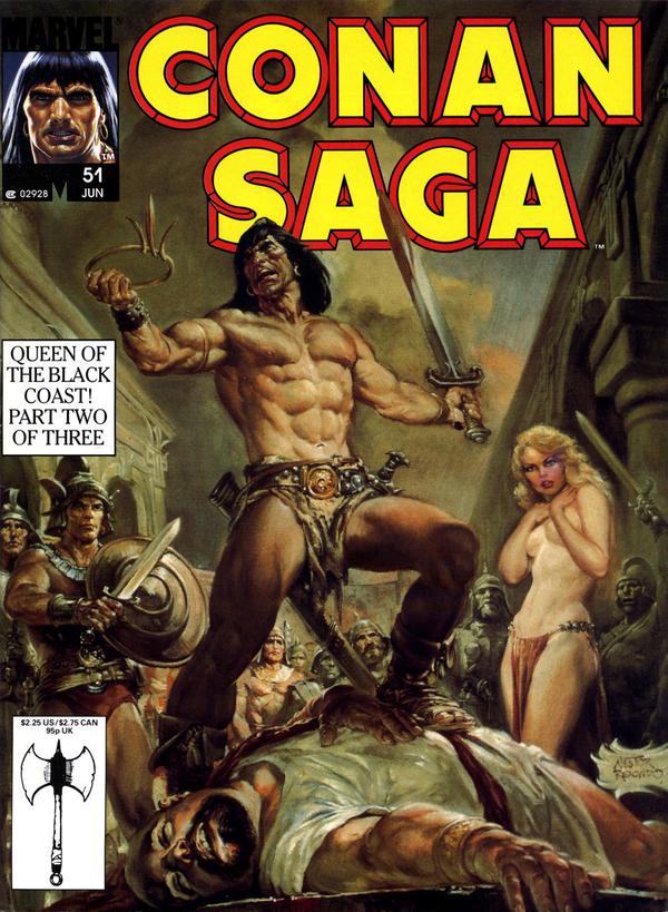 Conan Saga #51 cover