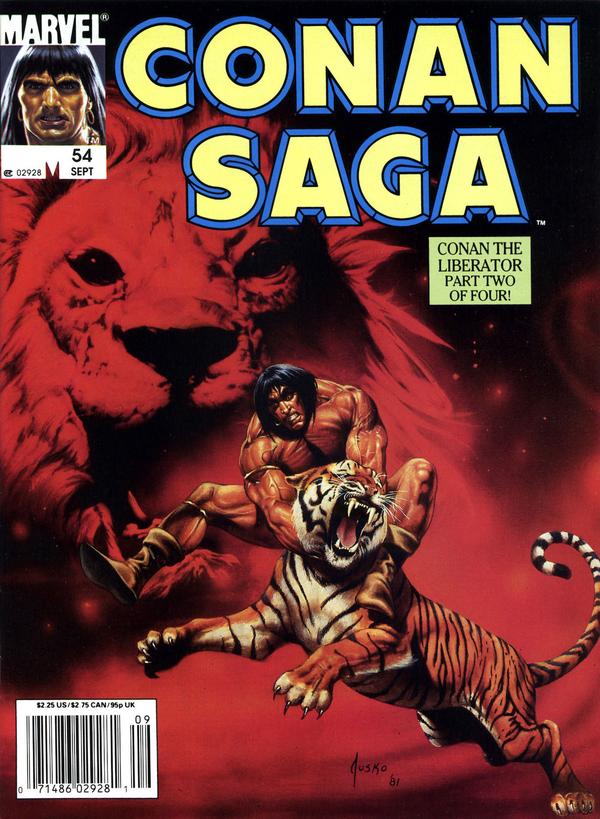 Conan Saga #54 cover