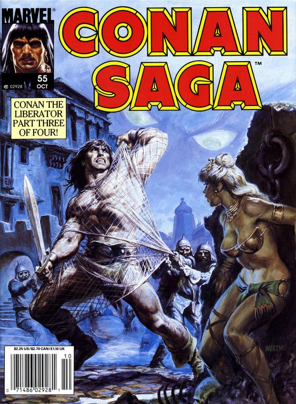 Conan Saga #55 cover