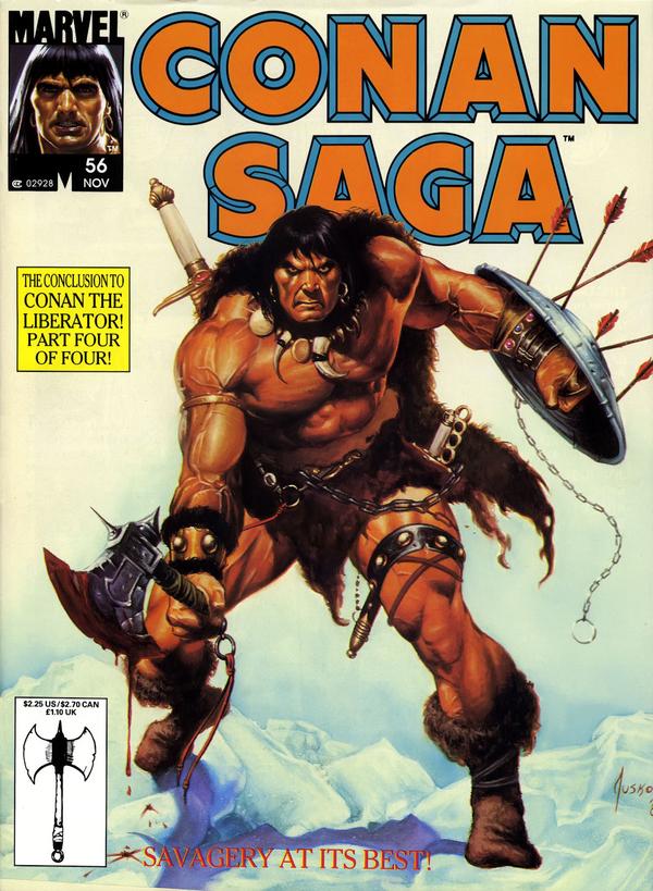 Conan Saga #56 cover