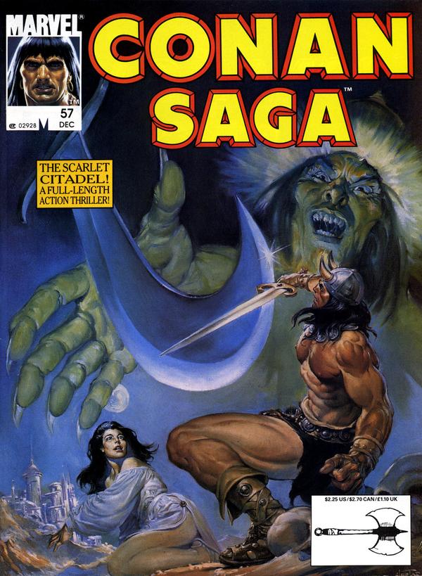 Conan Saga #57 cover