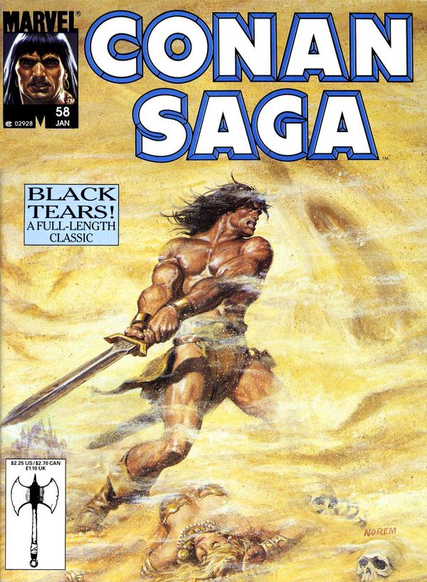 Conan Saga #58 cover