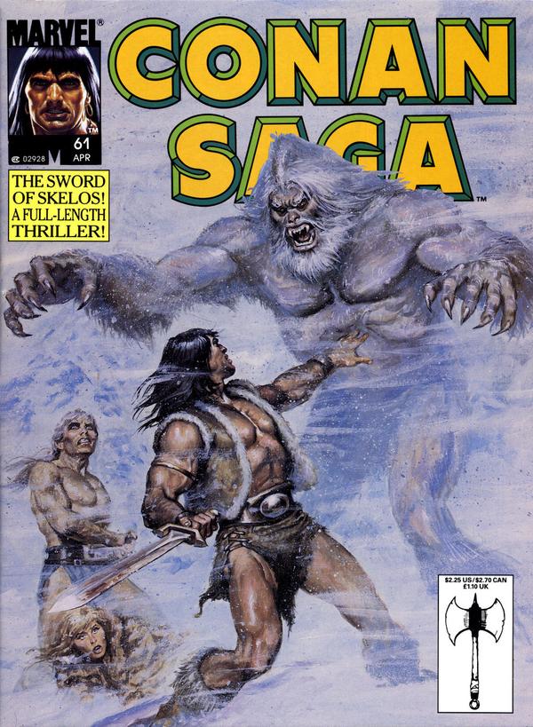 Conan Saga #61 cover