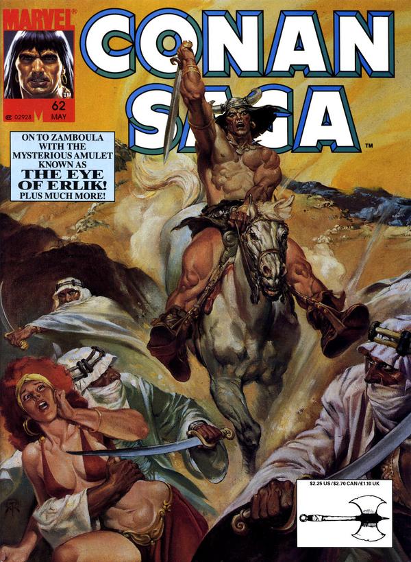 Conan Saga #62 cover