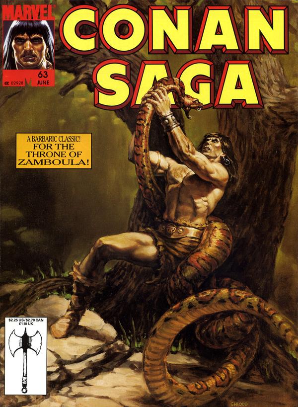 Conan Saga #63 cover