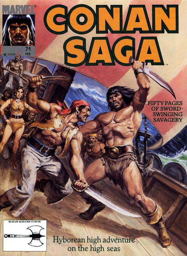 Conan Saga #71 cover
