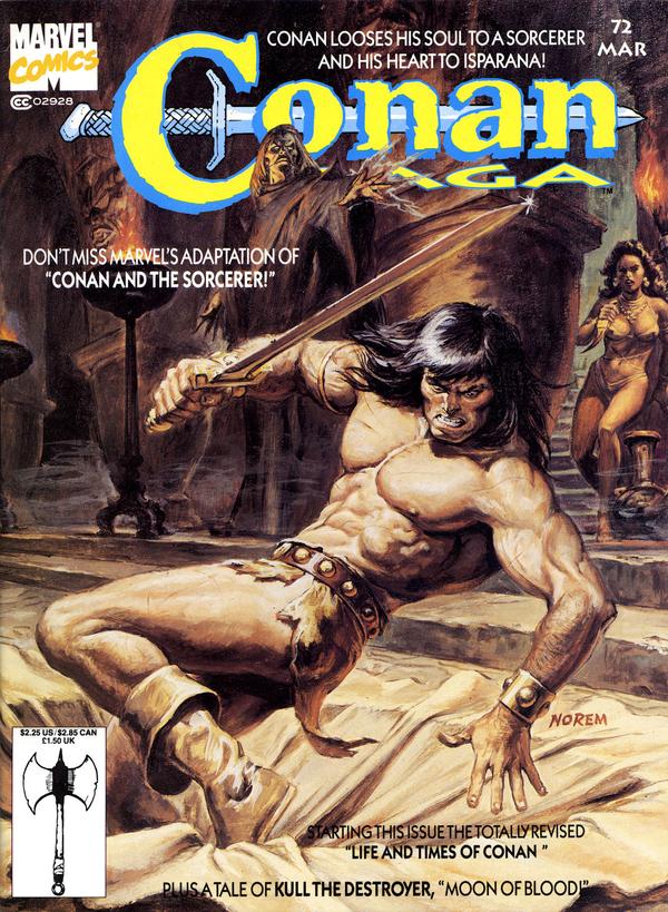 Conan Saga #72 cover