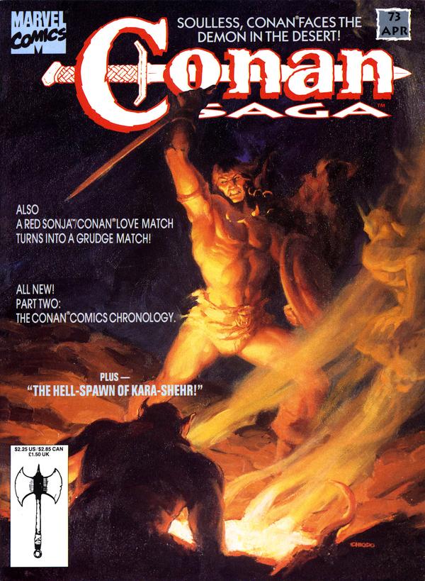 Conan Saga #73 cover