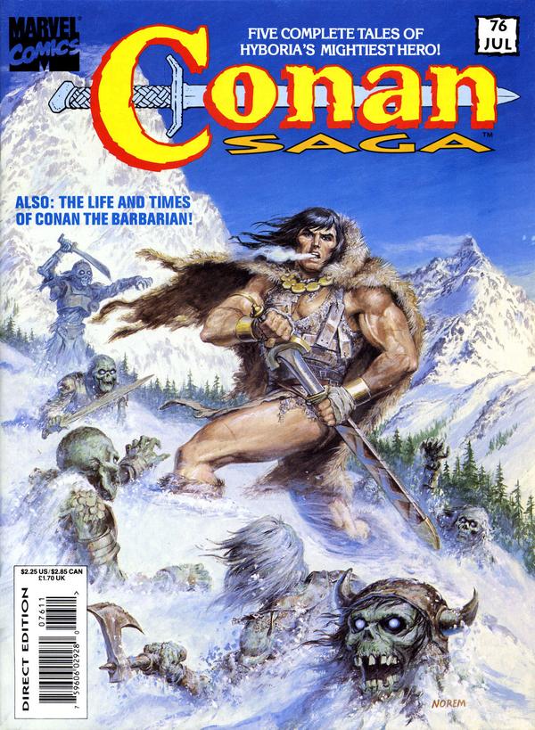 Conan Saga #76 cover