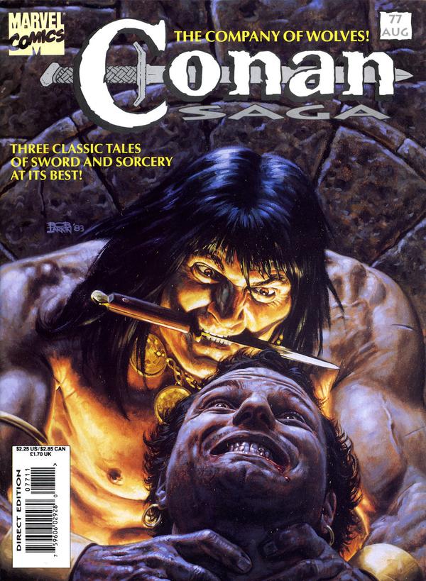 Conan Saga #77 cover