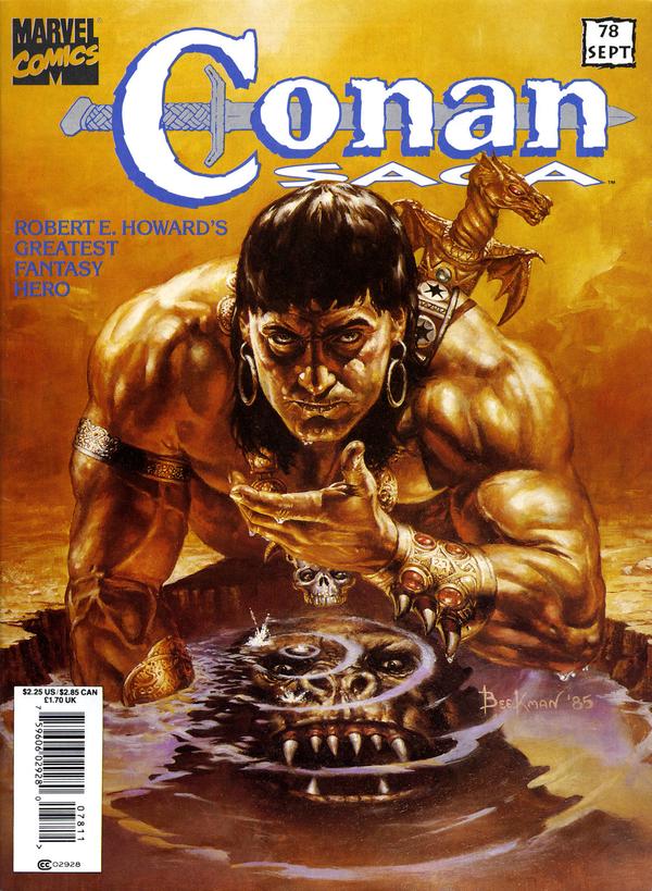 Conan Saga #78 cover