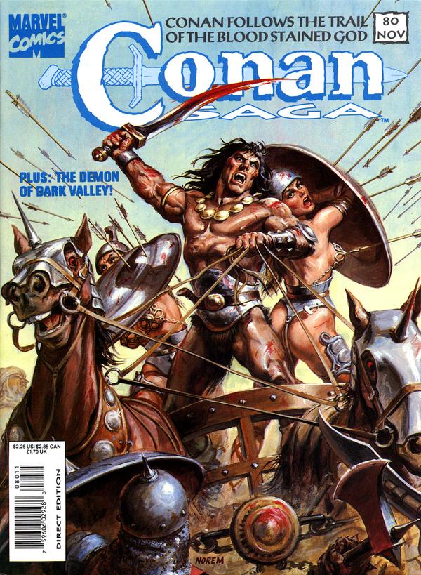 Conan Saga #80 cover