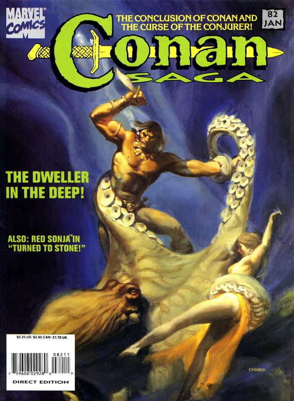 Conan Saga #82 cover