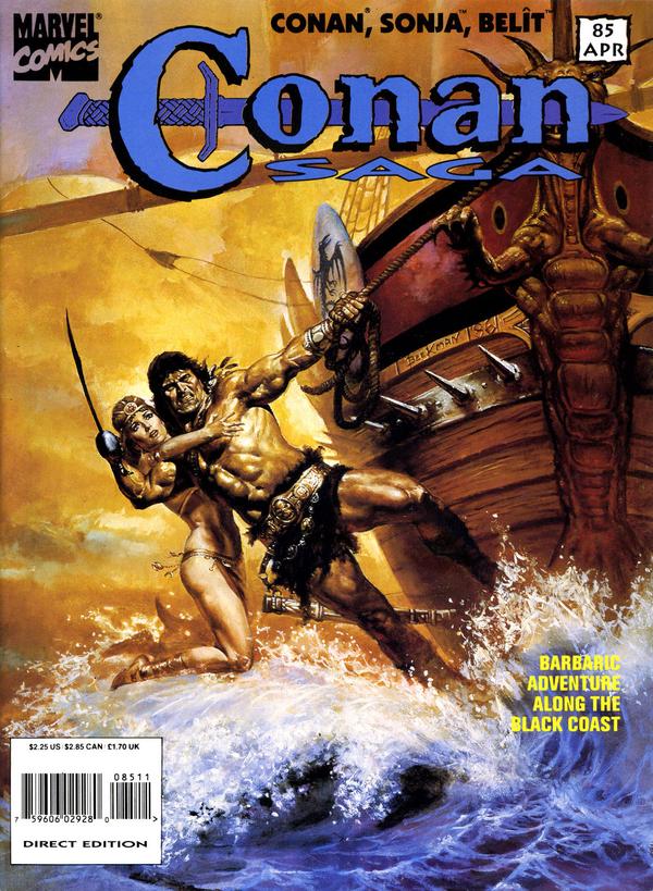 Conan Saga #85 cover