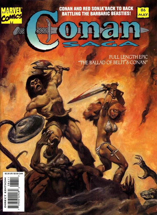 Conan Saga #86 cover