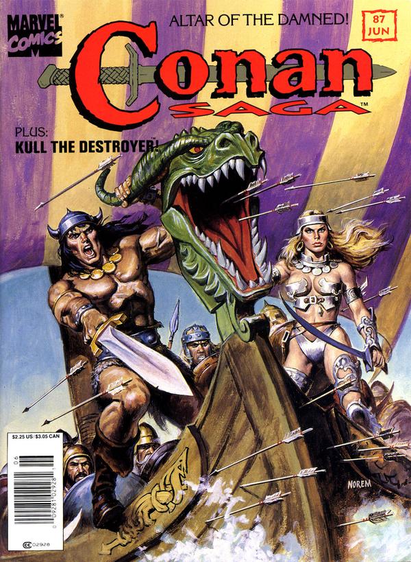 Conan Saga #87 cover
