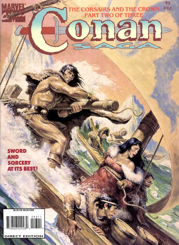 Conan Saga #93 cover