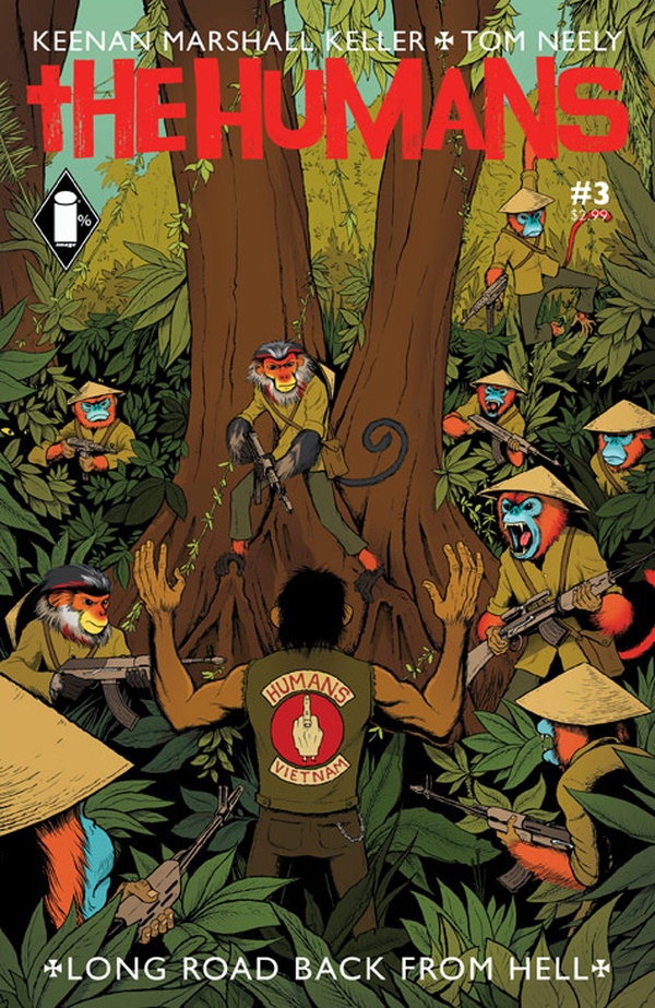 The Humans #3 cover