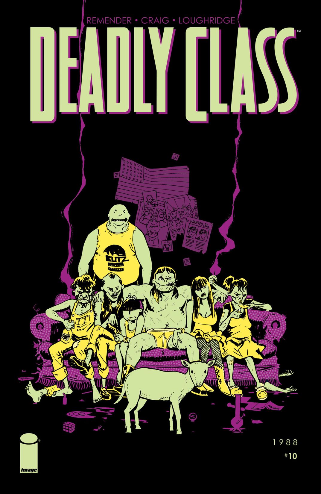 Deadly Class #10 cover