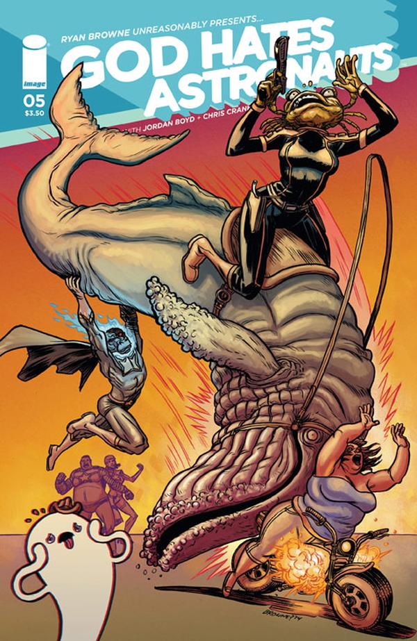 God Hates Astronauts #5 cover