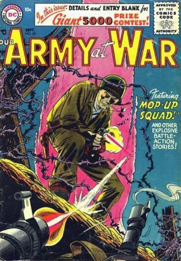 Our Army at War #50 cover