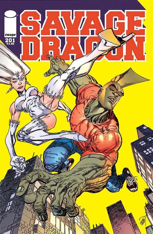 Savage Dragon #201 cover
