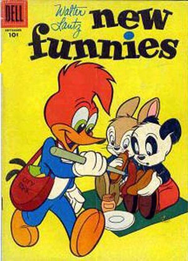Walter Lantz New Funnies #235 cover