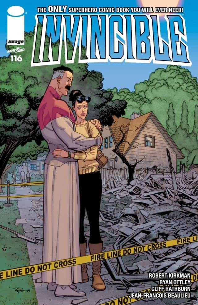 Invincible #116 cover