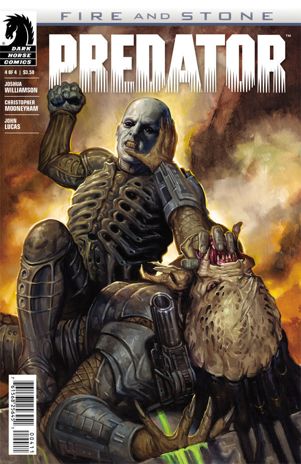 Predator: Fire and Stone #4 cover