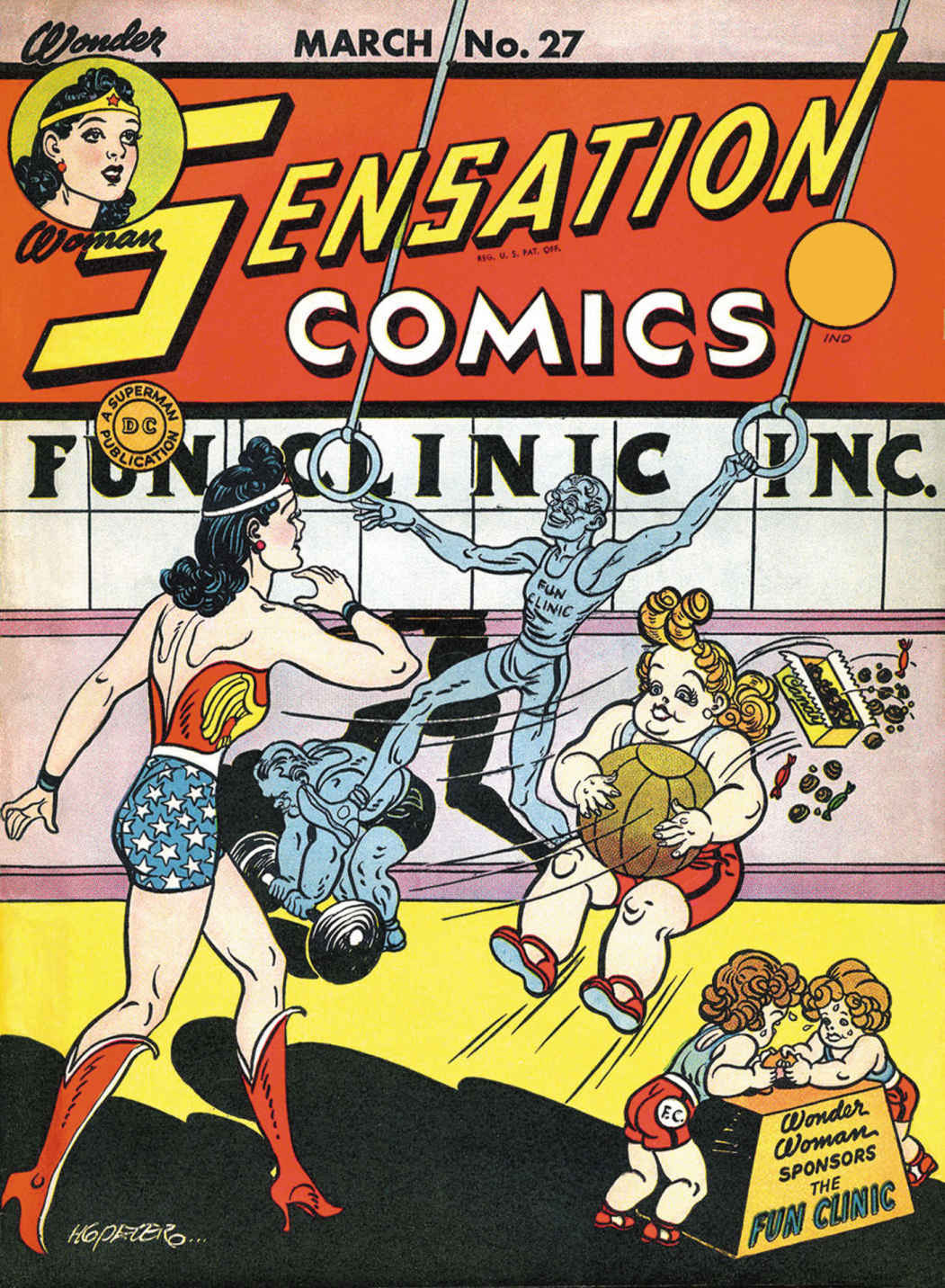 Sensation Comics #27 cover