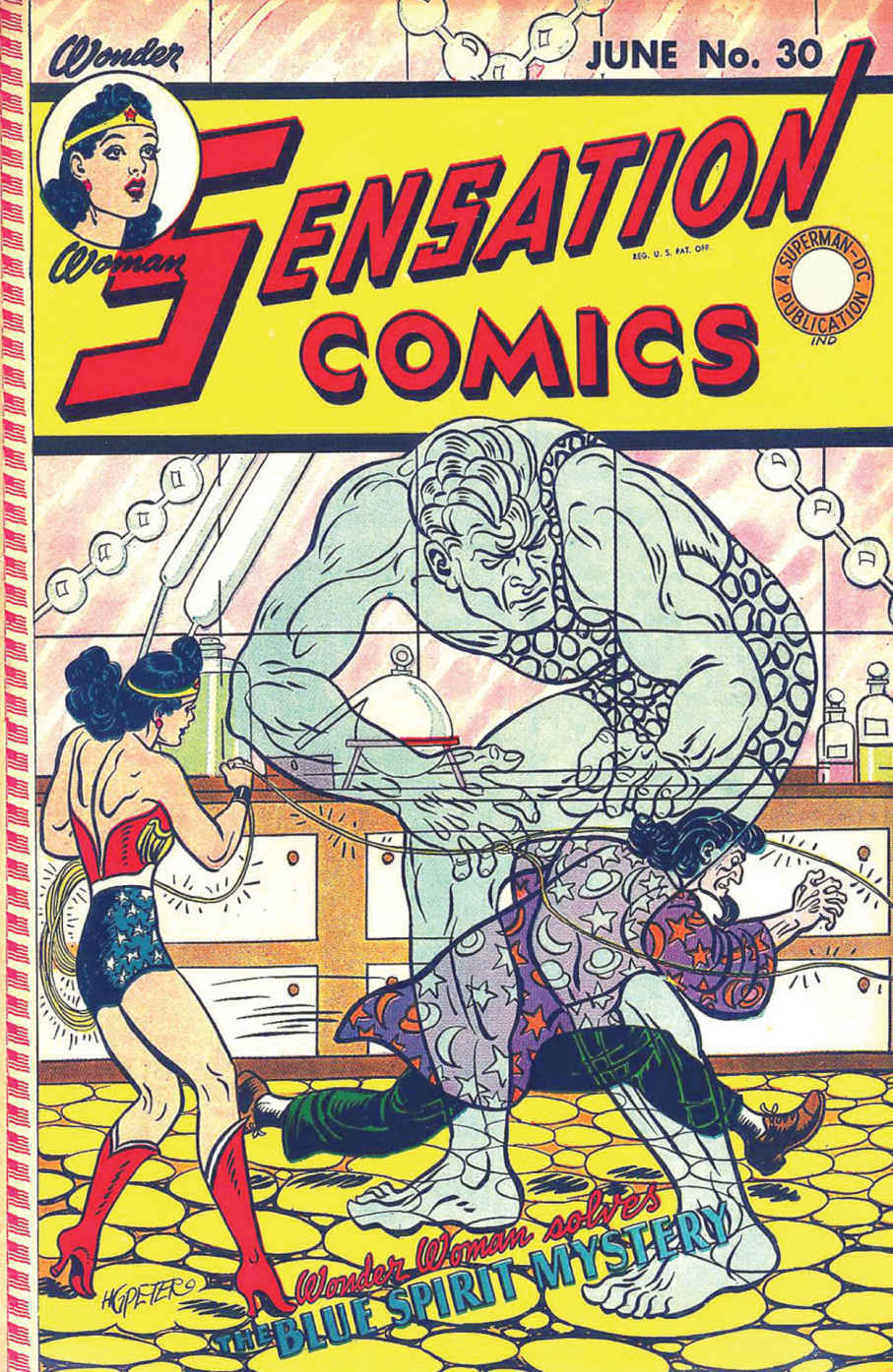 Sensation Comics #30 cover
