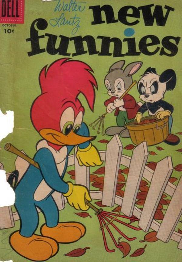 Walter Lantz New Funnies #236 cover