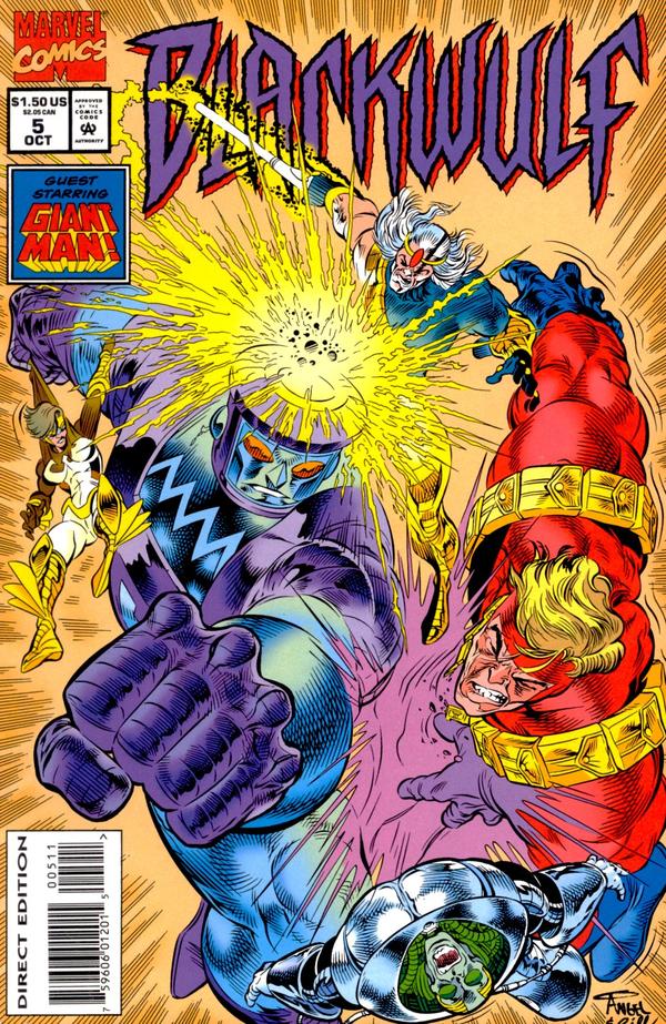 Blackwulf #5 cover
