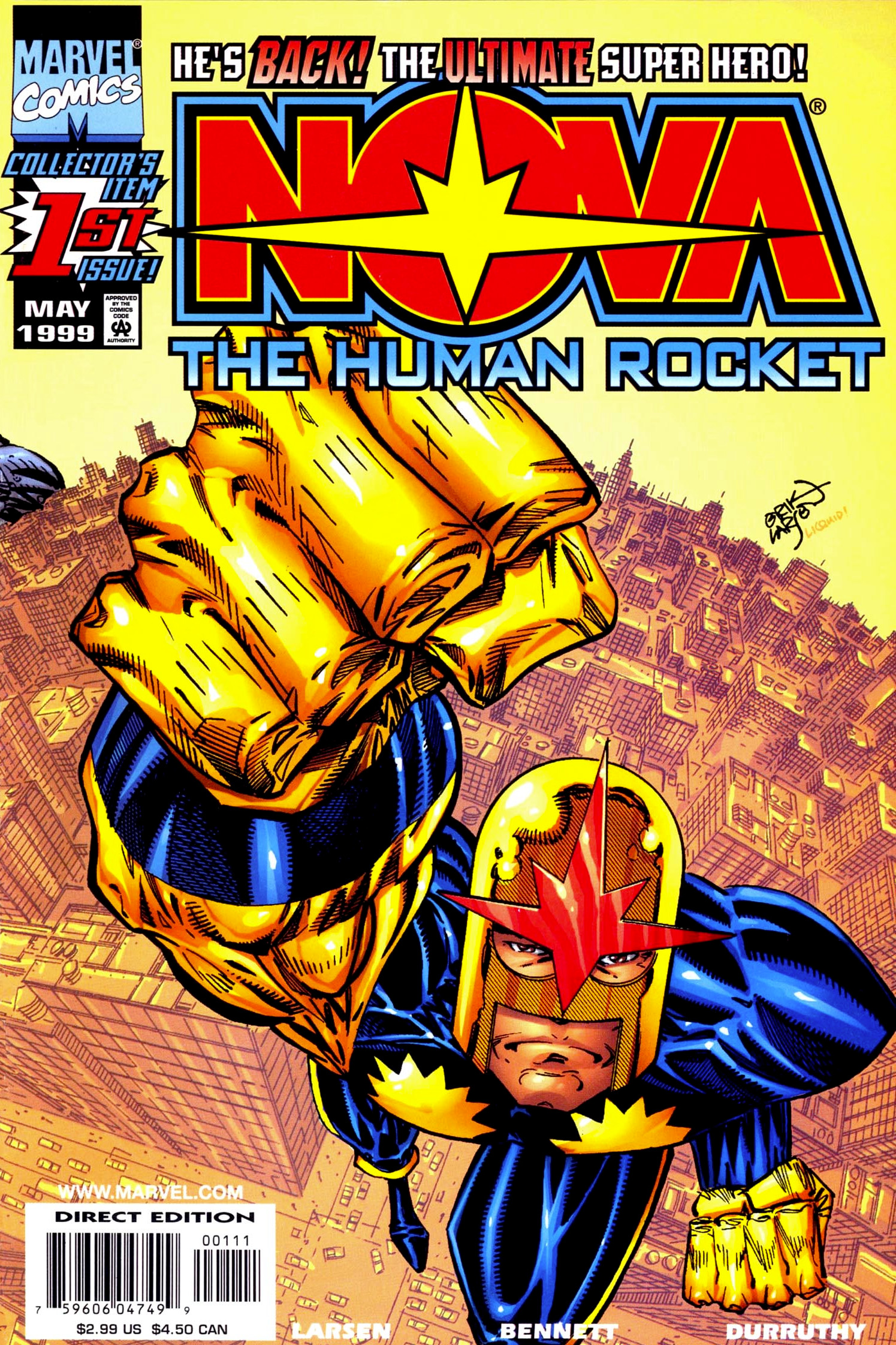 Nova #1 cover