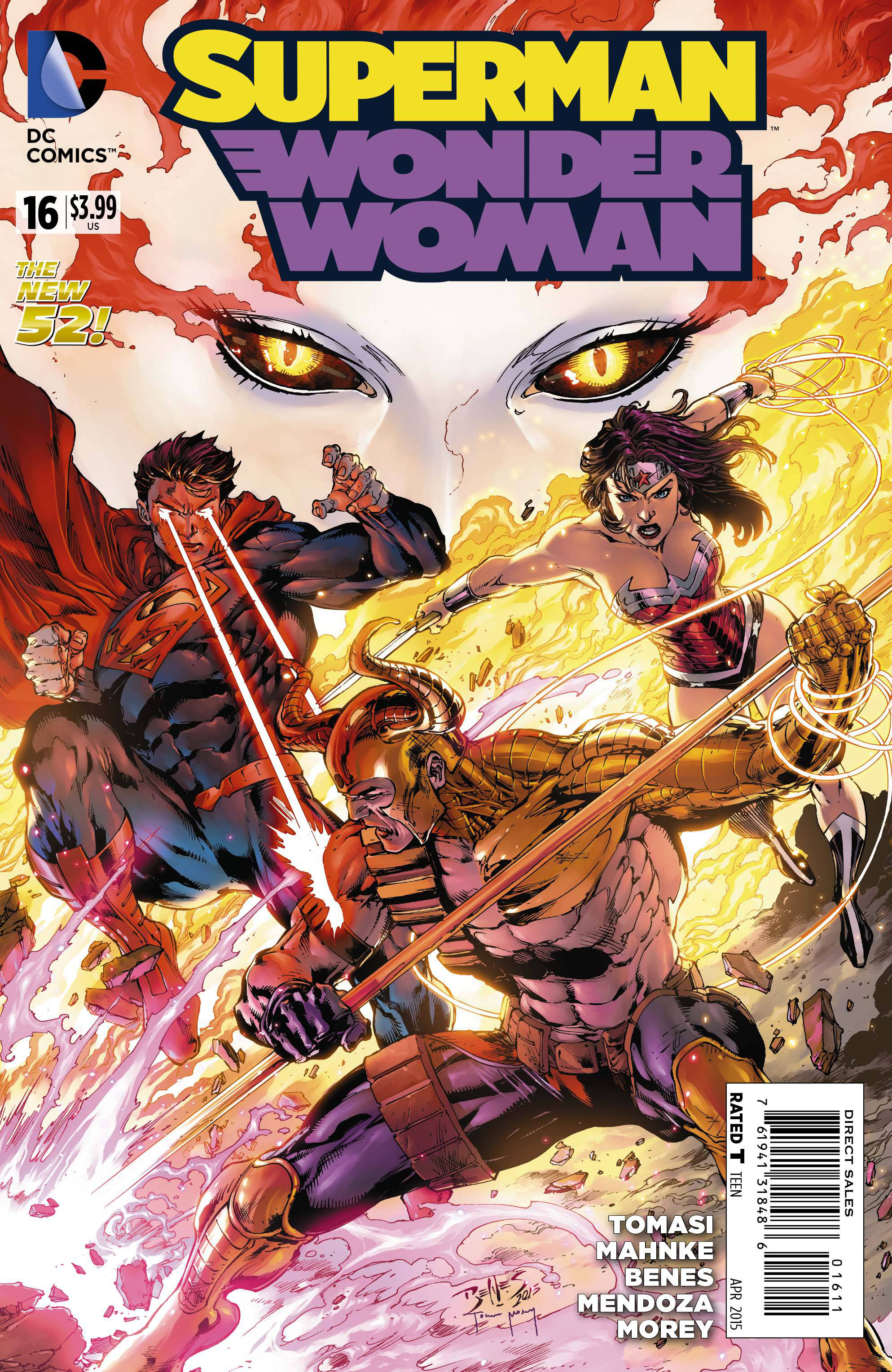 Superman / Wonder Woman #16 cover