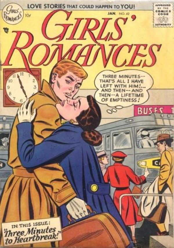 Girls' Romances #42 cover