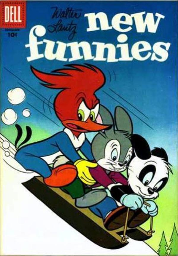 Walter Lantz New Funnies #238 cover