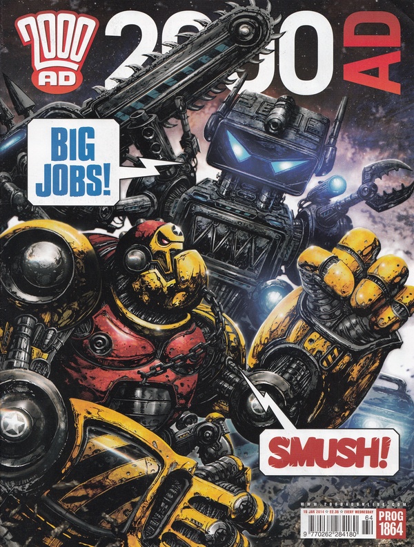 2000 AD #1864 cover