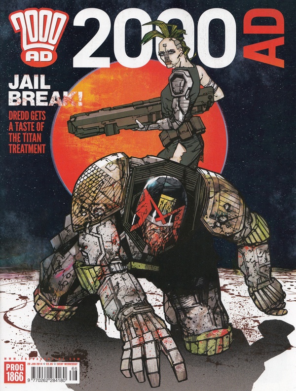 2000 AD #1866 cover