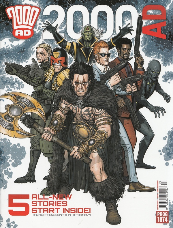 2000 AD #1874 cover