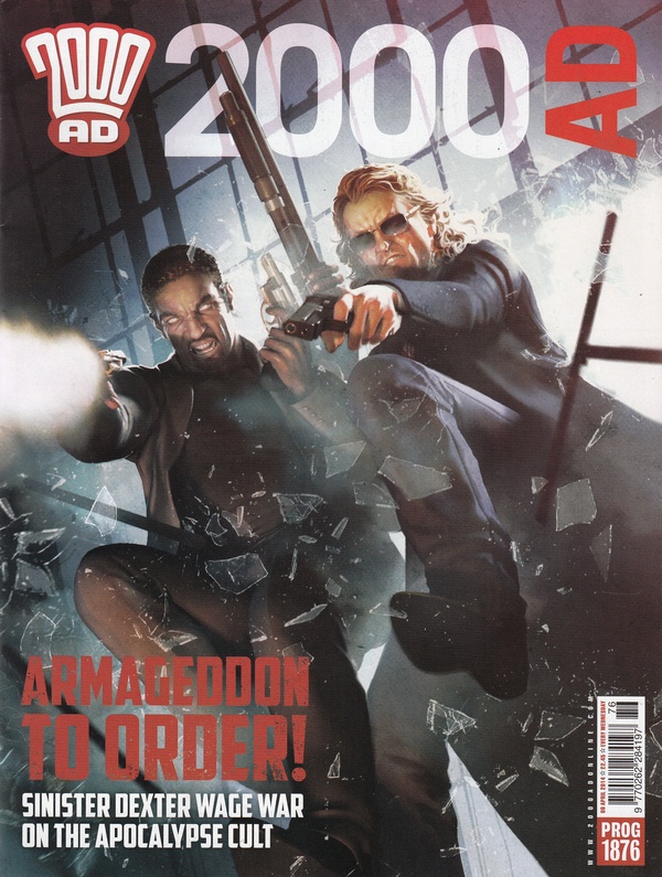 2000 AD #1876 cover